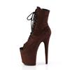 Pleaser - FLAMINGO1021FS Plattformstiefel, Poledance Schuhe - Braun Product image